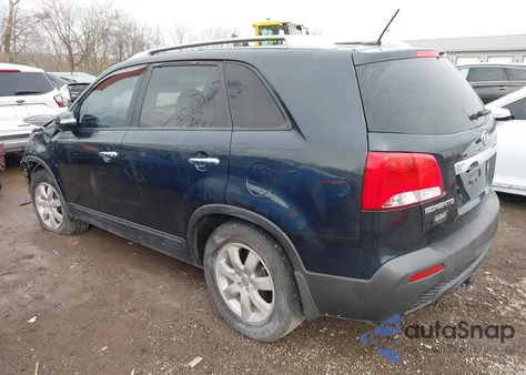 2013 Kia Sorento Lx V6 from USA, damaged, VIN 5XYKT4A27DG394345